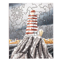 Load image into Gallery viewer, Geek Toys World - Piecezz Mini Wooden Puzzle: Lighthouse, 40 pieces