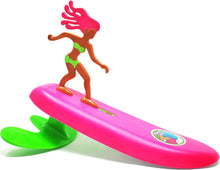 Load image into Gallery viewer, Surfer Dudes Classics Wave Powered Mini-Surfer and Surfboard Toy - Bali Bobbi