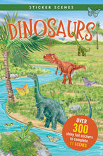 Load image into Gallery viewer, Peter Pauper Press - Sticker Scenes: Dinosaurs