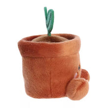 Load image into Gallery viewer, Aurora Mini Terra Potted Plant Palm Pals Adorable Stuffed Animal Brown 4.5"