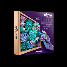 Load image into Gallery viewer, Otko - Wood &amp; Air Dry Clay Sensory Art Kit: Succulent "Tenderness"