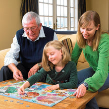 Load image into Gallery viewer, Cobble Hill 350 Piece Family Jigsaw Puzzle - Mercats (Poster Included)