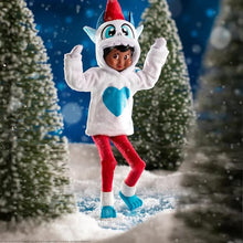 Load image into Gallery viewer, The Elf on the Shelf - Claus Couture Set of 3: Frozen's Warm Hugs Olaf Hoodie, DIY Sleeping Bag &amp; Yeti Hoodie