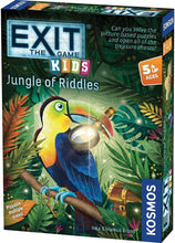 Load image into Gallery viewer, Exit: The Game Kids Bundle - Riddles in Monsterville and Jungle of Riddles with Exclusive Drawstring Bag