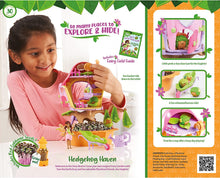 Load image into Gallery viewer, My Fairy Garden Hedgehog Haven Playset with Earth Fairy