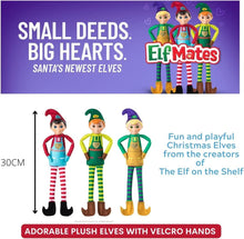 Load image into Gallery viewer, The Elf on the Shelf - Elf Mates® Three-Pack &amp; Storybook, Dark-Tone