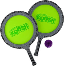Load image into Gallery viewer, PlayMonster Koosh Starter Set: Double Paddle Playset &amp; 3 Extra Koosh Balls with Myraids Drawstring Bag