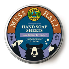 Load image into Gallery viewer, Bunkhouse Mess Hall Biodegradable Hand Soap Sheets - COPY