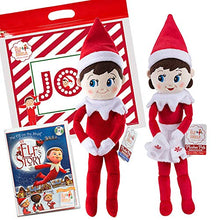 Load image into Gallery viewer, The Elf on the Shelf 12" Plushee Pal Snuggler Elf Light Girl &amp; Boy, An Elf's Story DVD &amp; Joy Bag