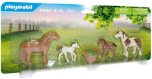 Load image into Gallery viewer, PLAYMOBIL Country 2 Ponies with 2 Fawns
