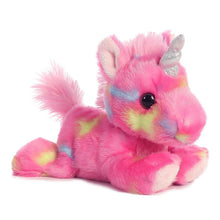 Load image into Gallery viewer, Aurora Set 4 Beanbag Plushies Bright Fancies: Pegasus, Blueberryripple &amp; Jellyroll Unicorns, Dragon