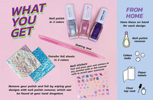 Load image into Gallery viewer, Klutz Foil Galaxy Nails Activity Kit