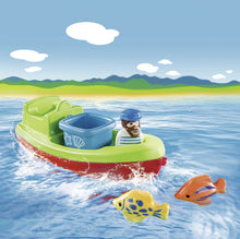 Load image into Gallery viewer, Playmobil Fisherman with Boat