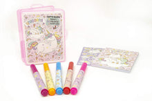 Load image into Gallery viewer, Bendon Unicorns Carry Along Plastic Case
