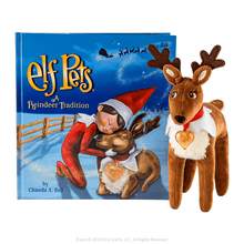 Load image into Gallery viewer, The Elf on the Shelf Elf Pets Reindeer Set: A Reindeer Tradition, Santa's Reindeer Rescue DVD &amp; Joy Bag