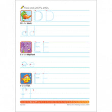 Load image into Gallery viewer, School Zone Alphabet Preschool Workbook for Ages 3-5, 64 Pages by Joan Hoffman (Paperback)