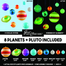 Load image into Gallery viewer, Great Explorations Glowing 3-D Solar System