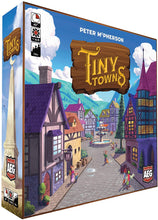 Load image into Gallery viewer, Tiny Towns Board Game and Tiny Towns: Fortune Expansion with Myriads Drawstring Bag