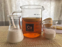 Load image into Gallery viewer, Drink Periodically Set of 2 Laboratory Beaker Caffeine Mugs-Clear Glass-13.5oz Each