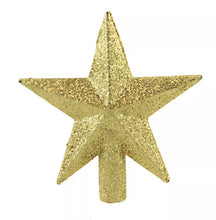 Load image into Gallery viewer, Kurt Adler Mini Christmas Tree Decoration Set: 24-Piece Mini Ornaments with Hangers and Gold Tree Topper