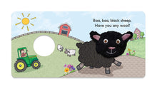 Load image into Gallery viewer, Baa Baa Black Sheep Chunky Board Book with Finger Puppet