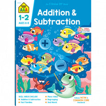 Load image into Gallery viewer, Addition &amp; Subtraction Grades 1-2 Workbook