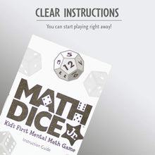 Load image into Gallery viewer, Thinkfun Math Dice Jr. Math Game
