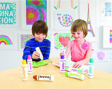 Load image into Gallery viewer, Do A Dot Art! Brilliant Colors 6 Pack Washable Paint Dot Markers Daubers for Children