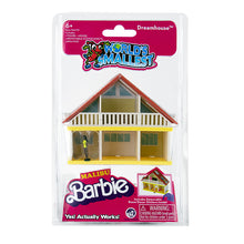 Load image into Gallery viewer, Super Impulse World's Smallest Barbie Bundle: Barbie's Malibu Dreamhouse, Barbie Fashion Case, and Barbie Polaroid Camera with Exclusive Drawstring Bag