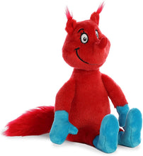 Load image into Gallery viewer, Aurora Dr. Seuss Plush Set of 4: 12" Sam I Am, 12" Yertle the Turtle, 12" Sneetch, 12" Fox in Socks with Myriads Drawstring Bag