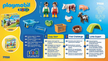 Load image into Gallery viewer, PLAYMOBIL 1.2.3 Fun on the Farm