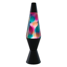 Load image into Gallery viewer, Schylling Lava Lamp - Graffiti White//Clear Liquid/Black Base 14.5"