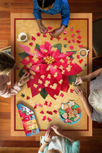 Load image into Gallery viewer, Madd Capp I AM POINSETTIA Floral-Shaped Jigsaw Puzzle, 350 Pieces