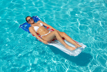 Load image into Gallery viewer, Swimline Americana Inflatable Pool Toys: 22" Glitter Ball 72" Floating Mattress 36" Donut Ring &amp; Bag