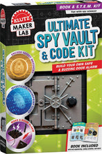 Load image into Gallery viewer, Klutz Ultimate Spy Vault &amp; Code Kit: Maker Lab STEM Kit
