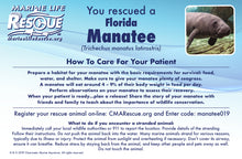 Load image into Gallery viewer, Marine Life Rescue Project Manatee in Rescue Stretcher Plush