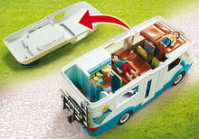 Load image into Gallery viewer, Playmobil Family Camper Vehicle Playset