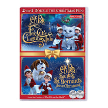 Load image into Gallery viewer, Elf on the Shelf Fox Cub &amp; St. Bernard Dual DVD/BLU-RAY