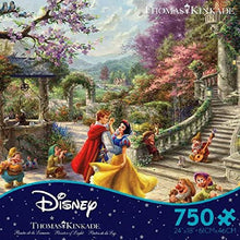 Load image into Gallery viewer, Ceaco Thomas Kinkade The Disney Collection Snow White Sunlight Jigsaw Puzzle, 750 Pieces