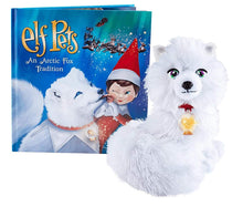 Load image into Gallery viewer, The Elf on the Shelf Elf Pets: an Arctic Fox with Plushee Mini-Pal and Exclusive Joy Travel Bag