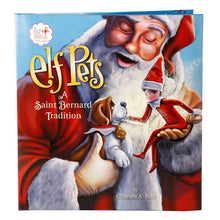 Load image into Gallery viewer, The Elf on the Shelf Christmas Tradition Pets St. Bernard &amp; DVD Santa's St. Bernards Save Christmas