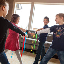 Load image into Gallery viewer, Fat Brain Toys Ribbon Ninja - The High Speed Game of Quick and Clever Reflexes Fun Active Indoor Outdoor Family Competition Game for Kids, Teens, &amp; Adults
