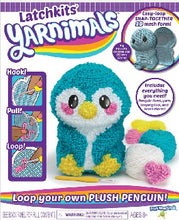 Load image into Gallery viewer, Latchkits Yarnimals Penguin Latch Hook Kit