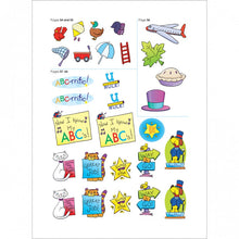 Load image into Gallery viewer, Alphabet Stickers Workbook P-K Ages 4-6