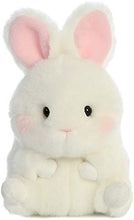 Load image into Gallery viewer, Aurora Plush 5" Rolly Pets: Chickadee Chick, Snowy White Bunny, and Creamy Tan Bunny
