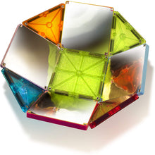 Load image into Gallery viewer, MAGNA - TILES Stardust Set, The Original Magnetic Building Tiles for Creative Open-Ended Play, Educational Toys for Children Ages 3 Years + (15 Pieces Including Glitter and Mirrors)