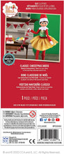 Load image into Gallery viewer, The Elf on the Shelf Exclusive 2020 Claus Couture Classic Christmas Dress