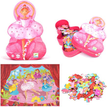 Load image into Gallery viewer, Djeco Silhouette Ballerina with Flower, Jigsaw Puzzle 36 Pieces Ages 4+
