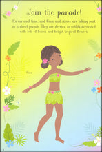 Load image into Gallery viewer, Usborne Little Sticker Dolly Dressing Costume Parade Paperback Book
