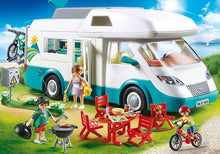 Load image into Gallery viewer, Playmobil Family Camper Vehicle Playset